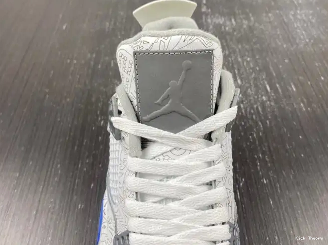 Kick Theory Retro Jordan 4 Laser Anniversary 705333-105 30th 0601